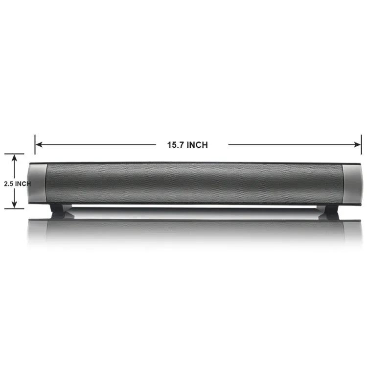 Bluetooth 2.1CH Wireless Sound Bar with USB MP3 Player - Model LP-08