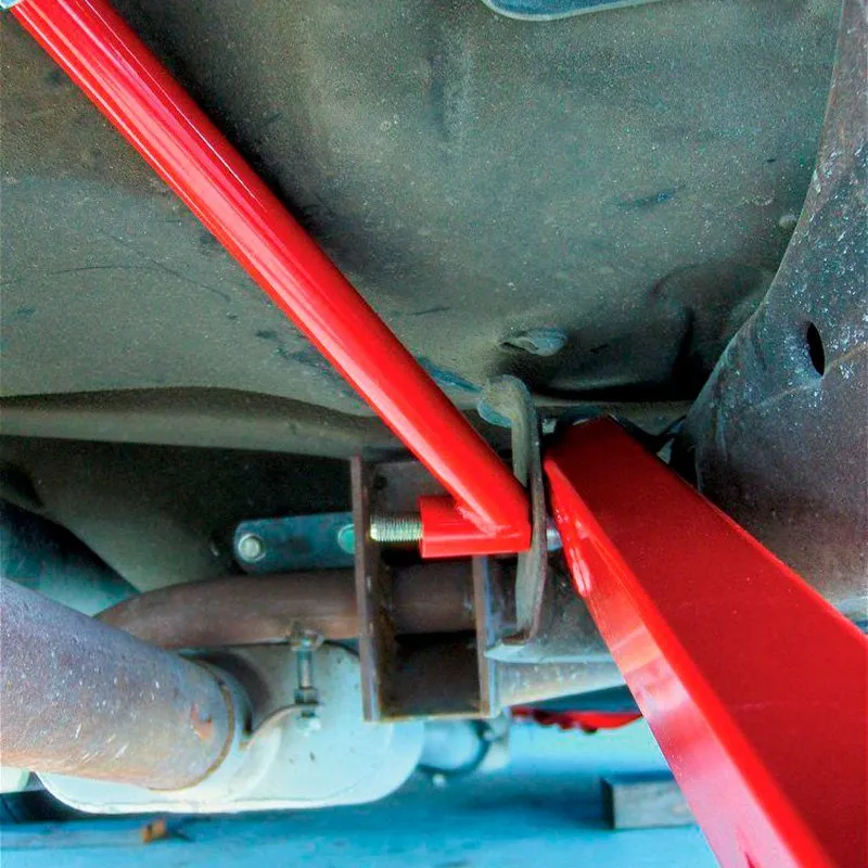 BMR Control Arm Reinforcement Braces Oldsmobile 442 (68-72) Red or Black