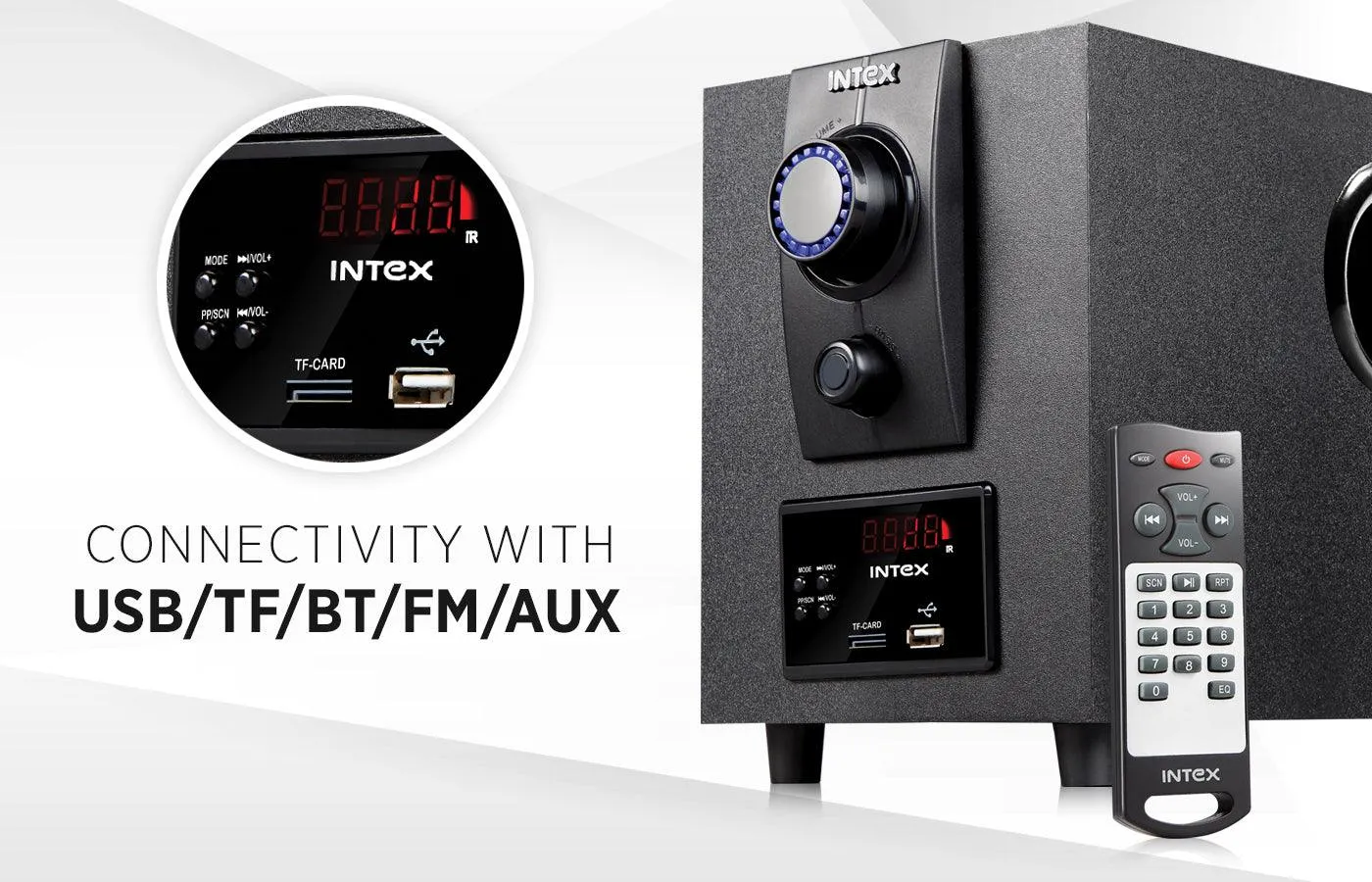 Boom 1666 TUFB 2.1 CH 35W Multimedia Speaker
