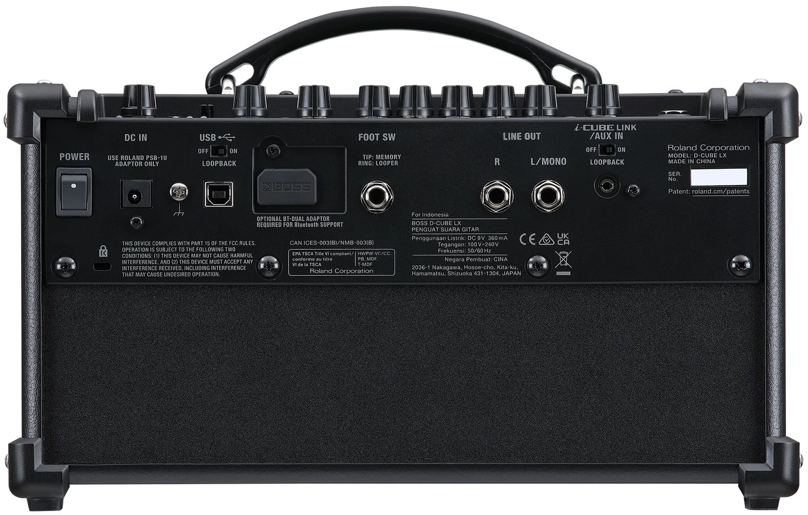 Boss DUAL CUBE LX Guitar Amplifier