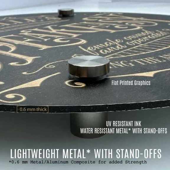Bourbon Speakeasy Sign - Faux Bourbon Barrel Lid
