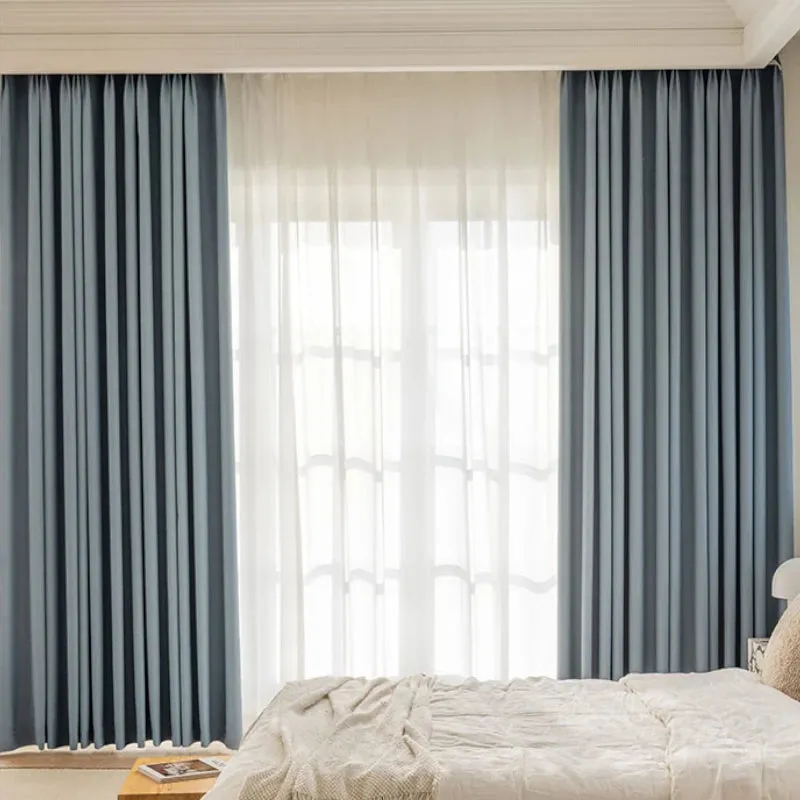 Briana Purple Velvet Jacquard Blackout Soundproof Custom Curtain