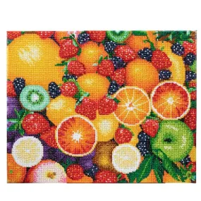 CAK-QVC-4050L-22: "Summer Fruits" 40x50cm Crystal Art Kit