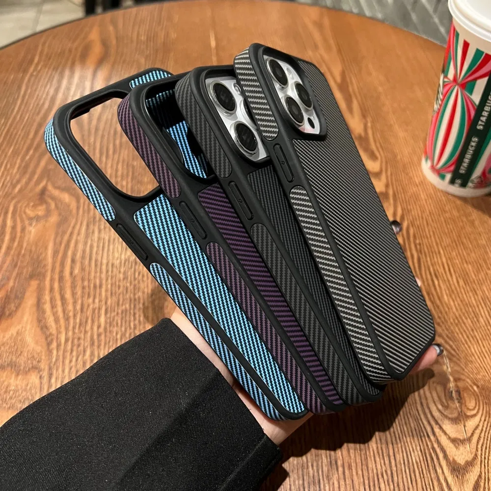 Carbon Fiber Texture PC (Hard) Phone Case - OnePlus 11R