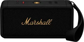 Certified Refurbished - Marshall - MIDDLETON BLUETOOTH PORTABLE SPEAKER - BLACK AND BRASS
