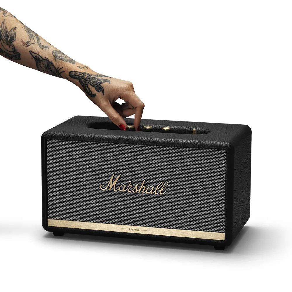 Certified Refurbished - Marshall Stanmore II Wireless Bluetooth Speaker - Black