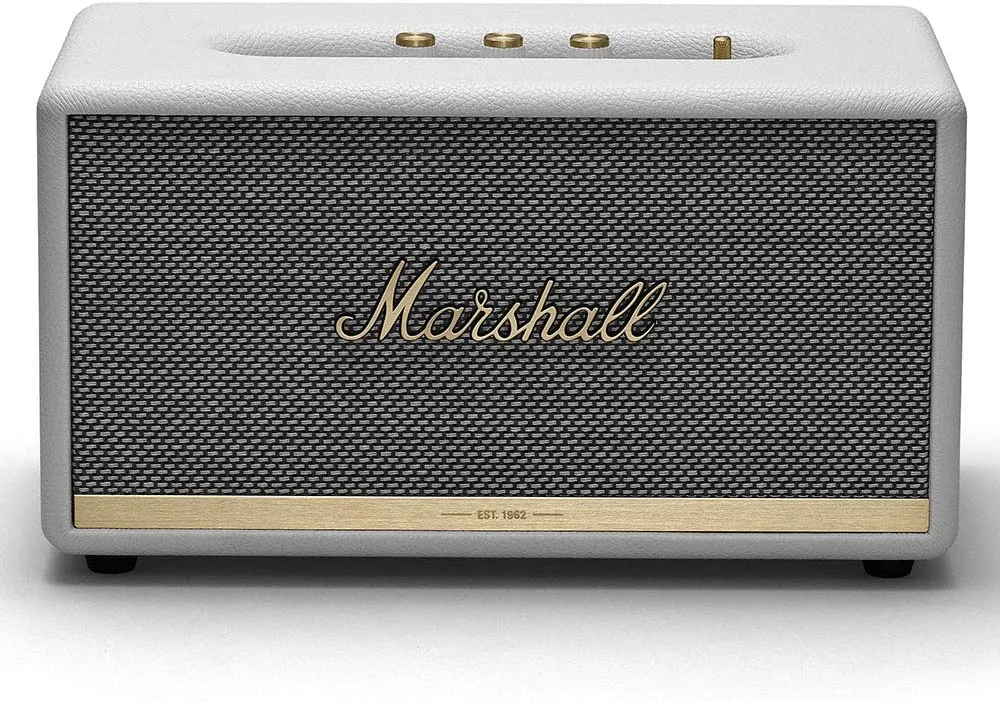 Certified Refurbished - Marshall Stanmore II Wireless Bluetooth Speaker - White