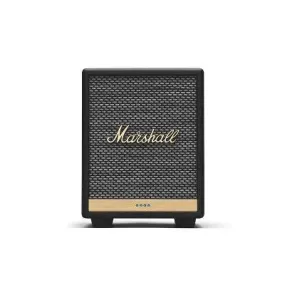Certified Refurbished - Marshall - Uxbridge Smart Speaker with Amazon Alexa - Black