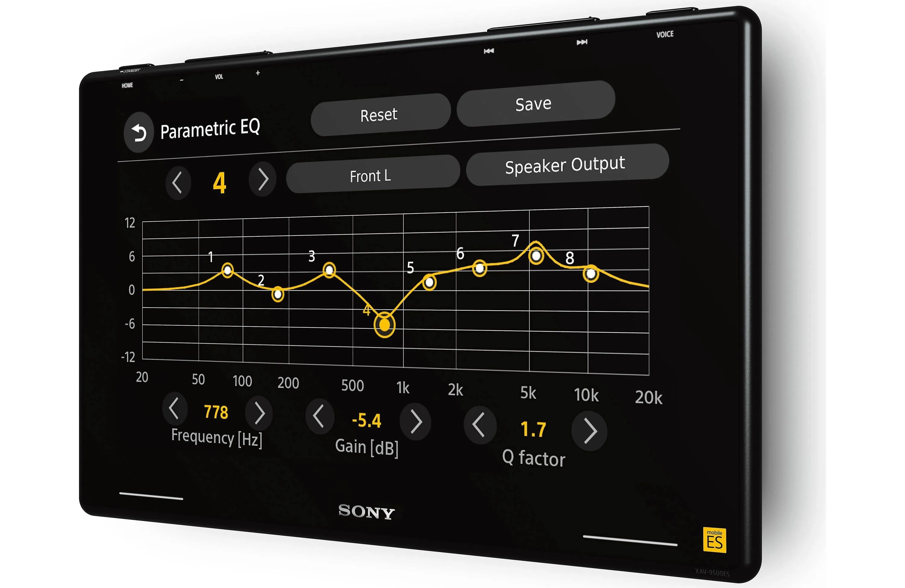 Certified Refurbished - Sony Mobile ES 10.1" High-Resolution Digital Media Receiver - XAV-9500ES