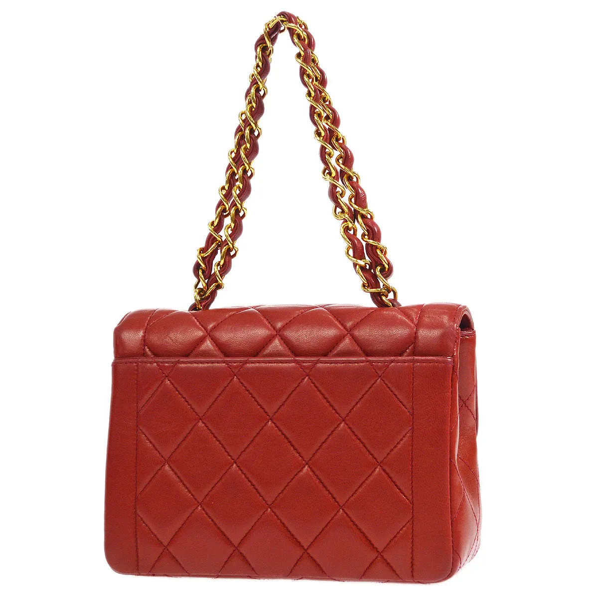 CHANEL 1994-1996 Mini Border Flap Handbag 45615