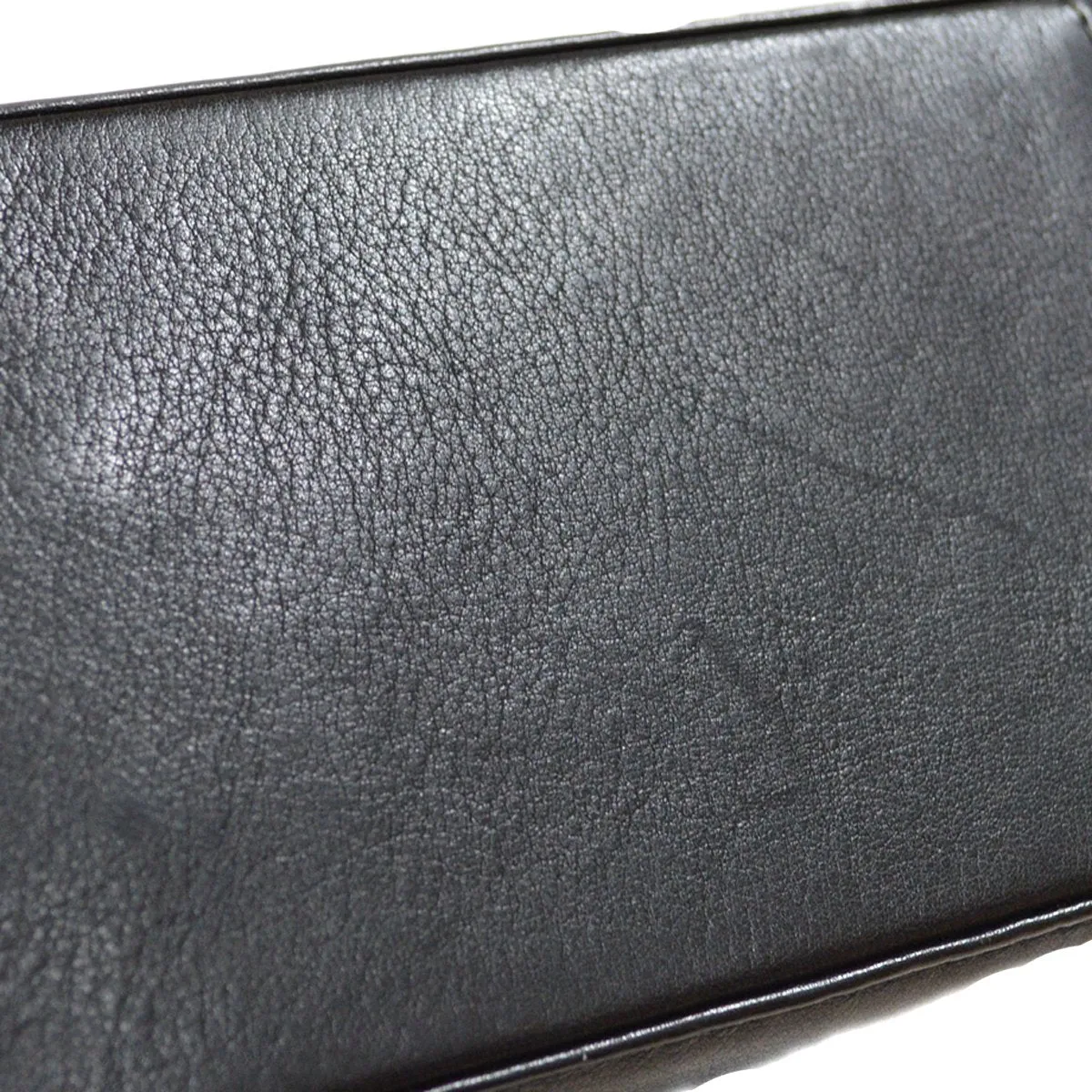 CHANEL 1997-1999 Chain Hand Bag Black 82578