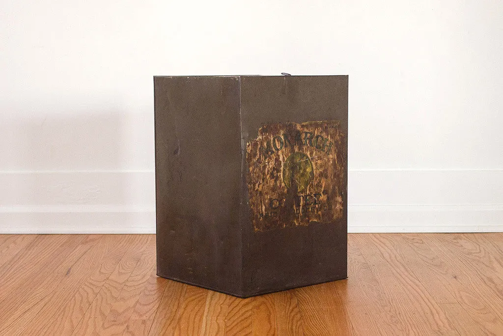 Coffee Tin Side Table