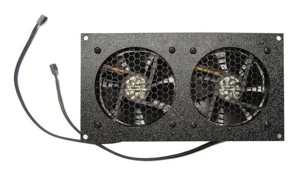 Coolerguys Dual 92mm Fan Cooling Kit with Thermal Controller