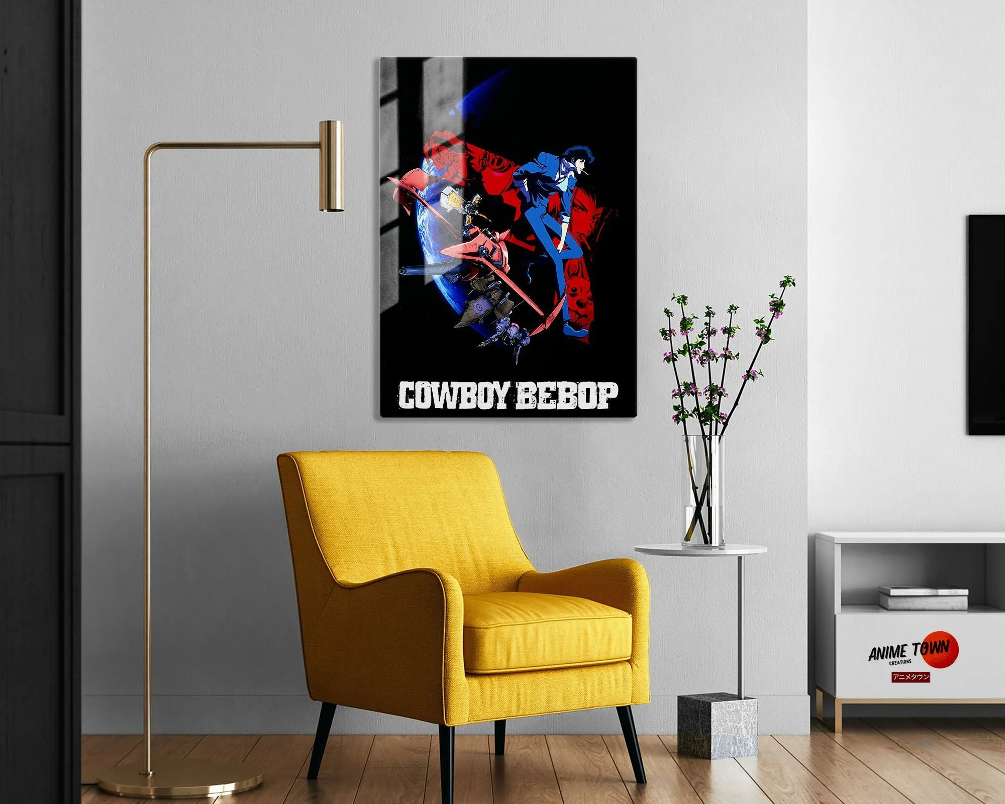 Cowboy Bebop Cover Metal Poster