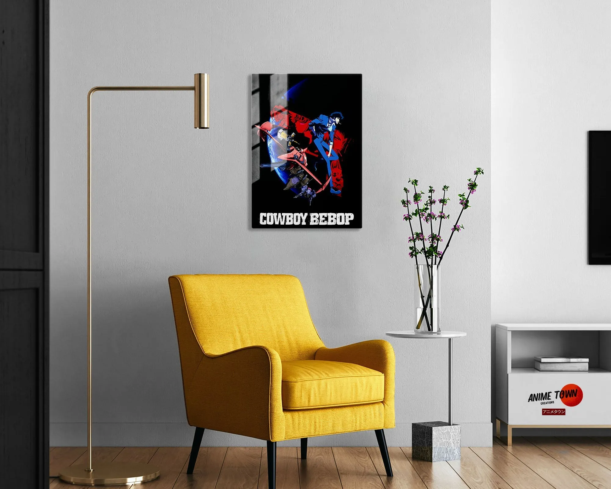 Cowboy Bebop Cover Metal Poster