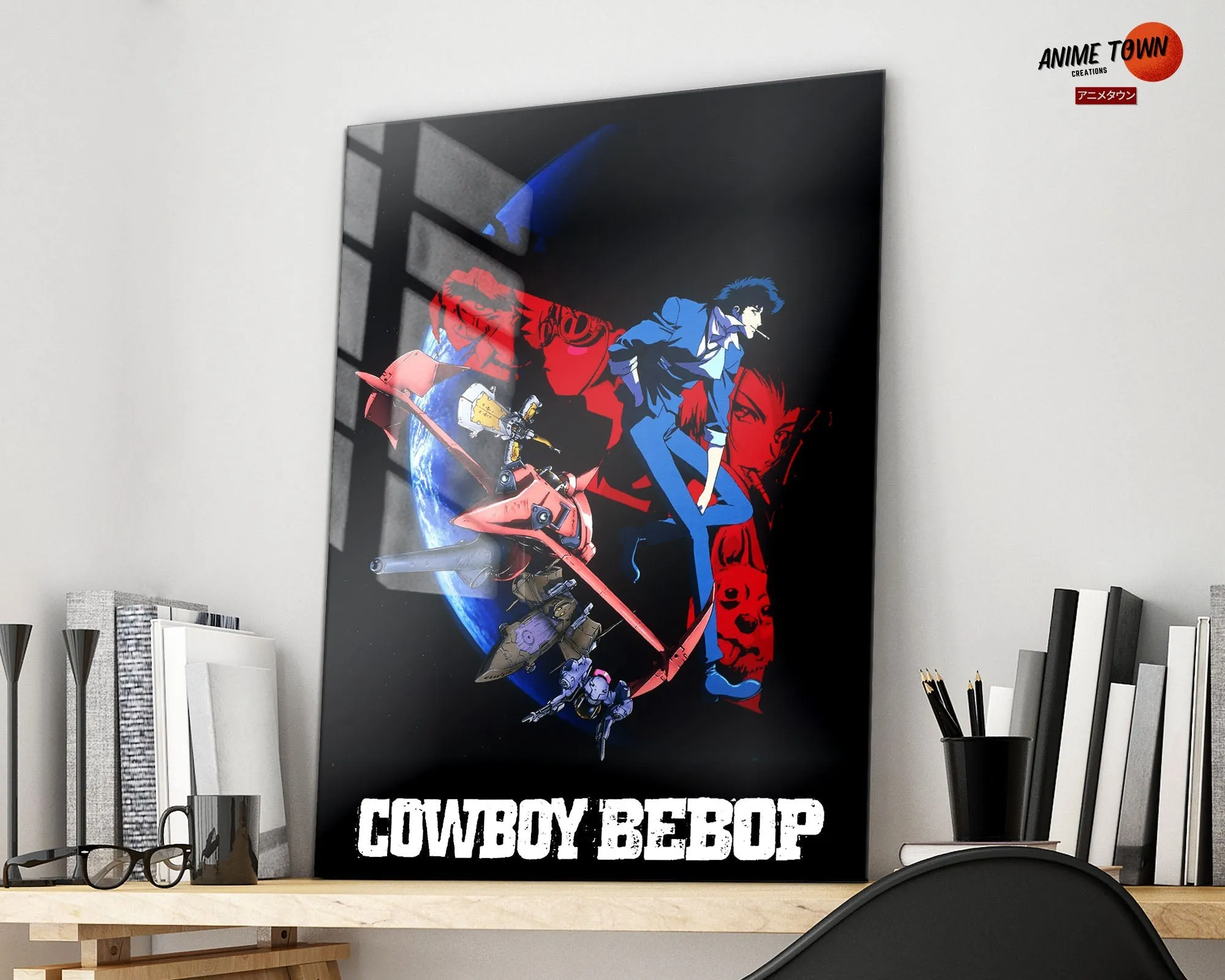 Cowboy Bebop Cover Metal Poster