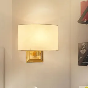 Curved Wall Mounted Lamp: Minimalist 1-Light Sconce Light, Chrome/Gold Finish for Dining Room