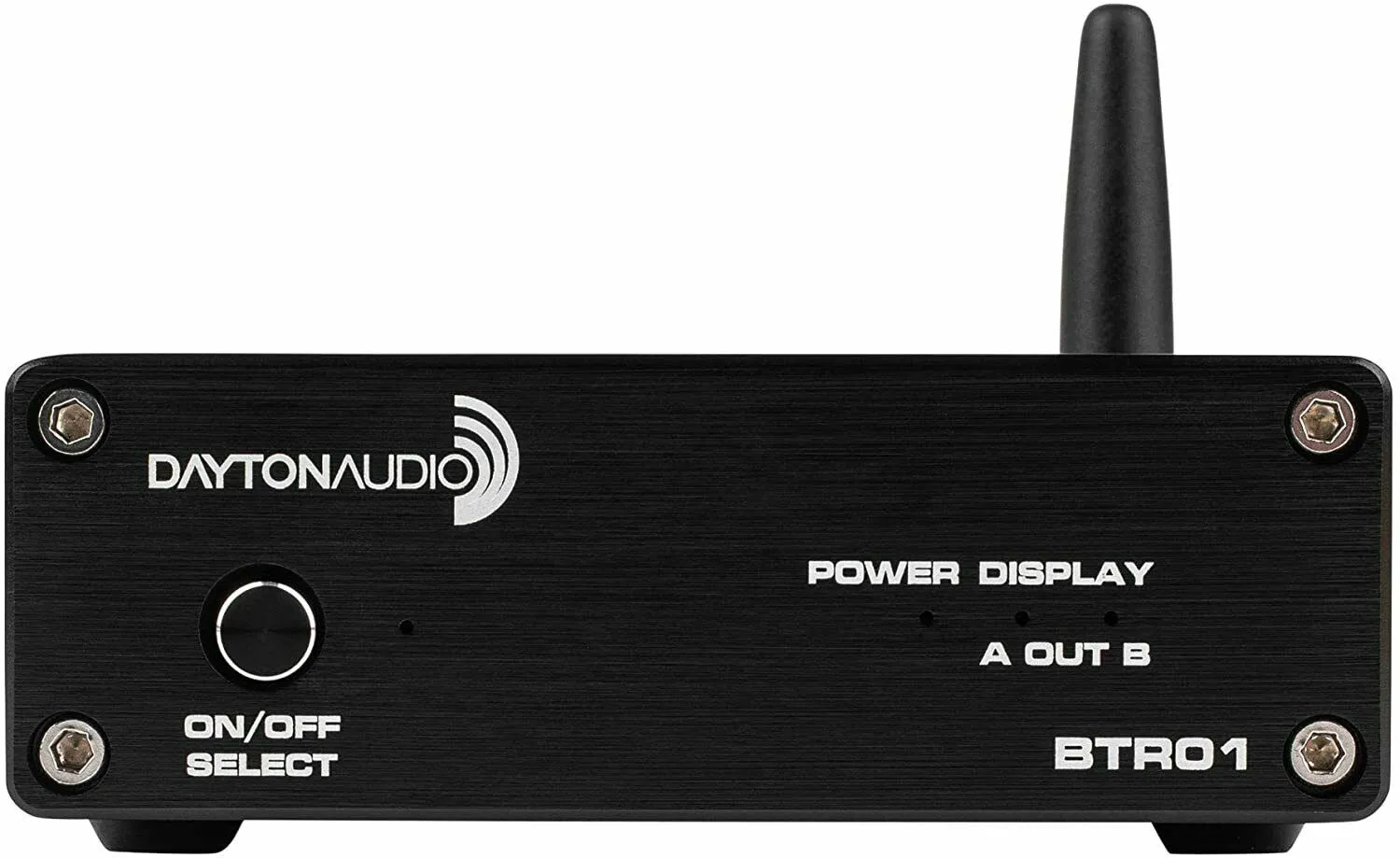 Dayton Audio BTR01 Bluetooth Audio Receiver 24-bit/48 kHz Optical Coaxial RCA