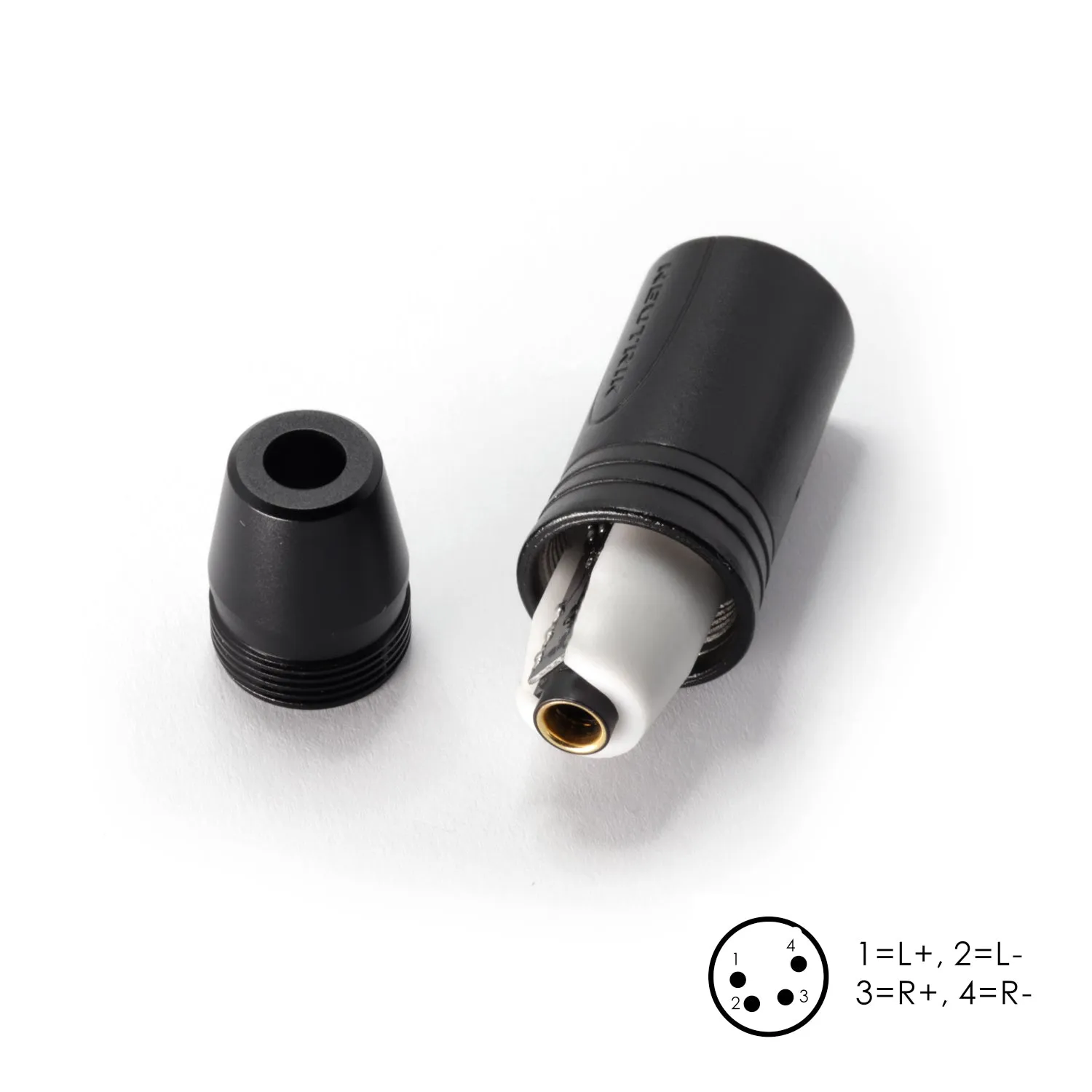 ddHiFi XLR44B XLR 4 Pin to 4.4mm Balanced Adapter