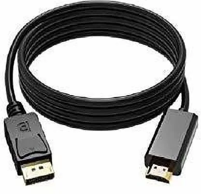 Dealsplant 1.8 Meter Display Male Port to HDMI Male Cable