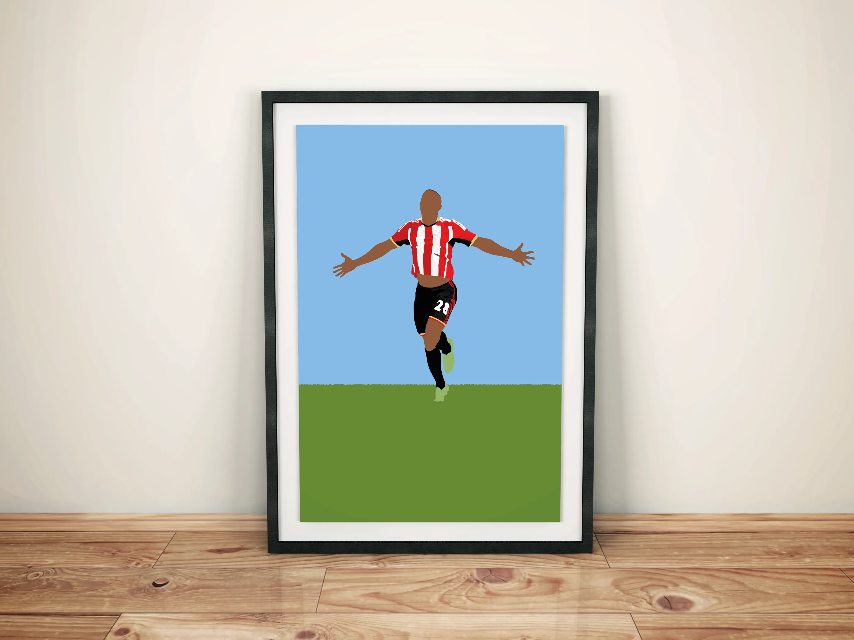 Defoe PL Moments Print