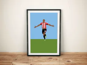 Defoe PL Moments Print