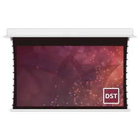 Deluxe In-Ceiling Electric Series Tab-Tension 16:9 200" Rear Projection