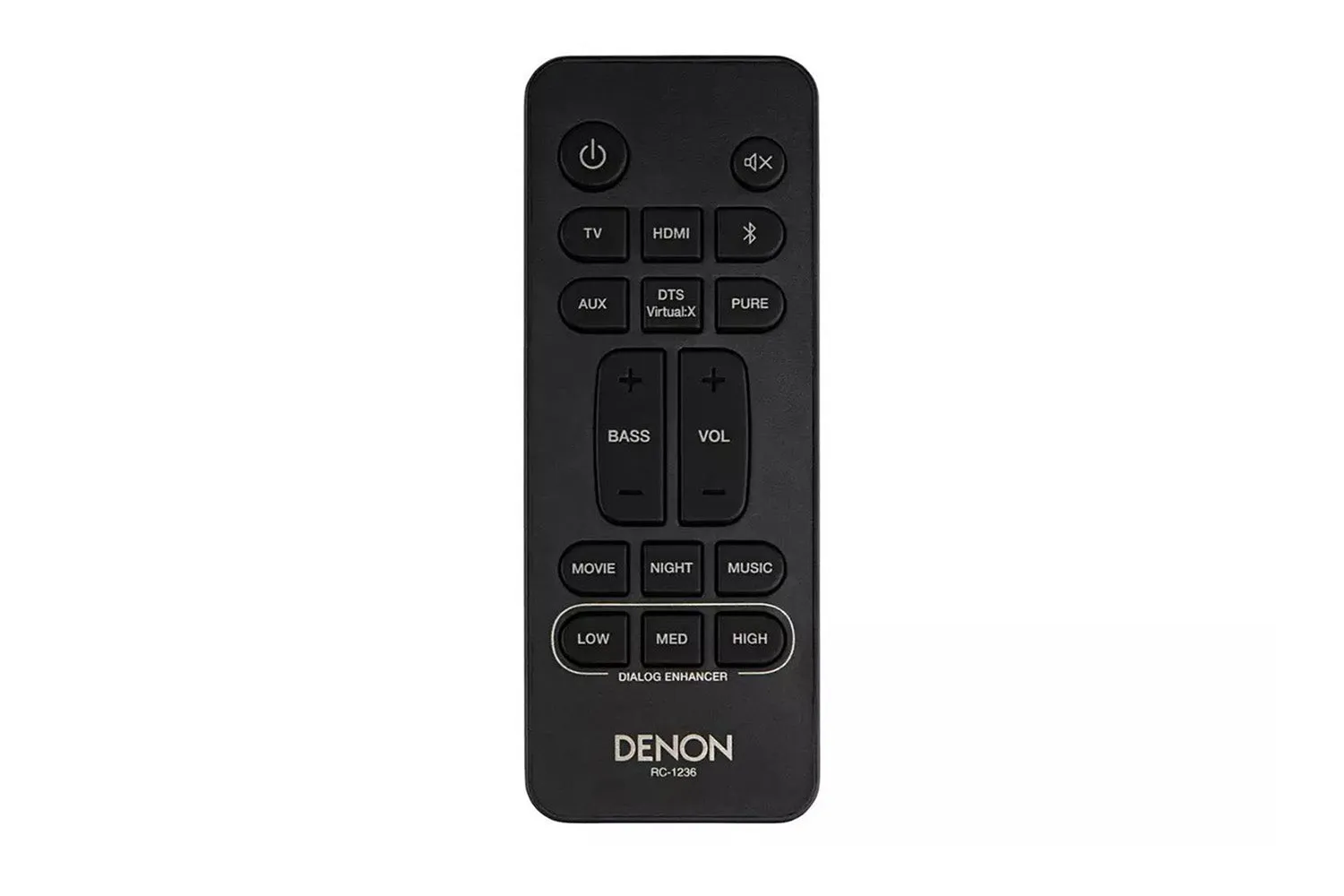 Denon DHT-S216 Compact Bluetooth Soundbar | Black