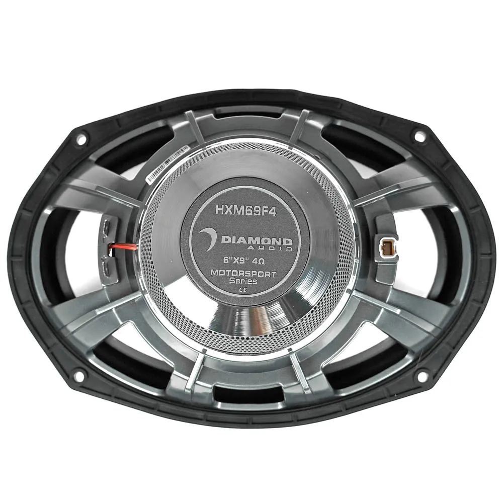 Diamond Audio 6 x 9" Motorsport Coaxial Speakers 300 Watt Max 4 Ohm HXM69F4