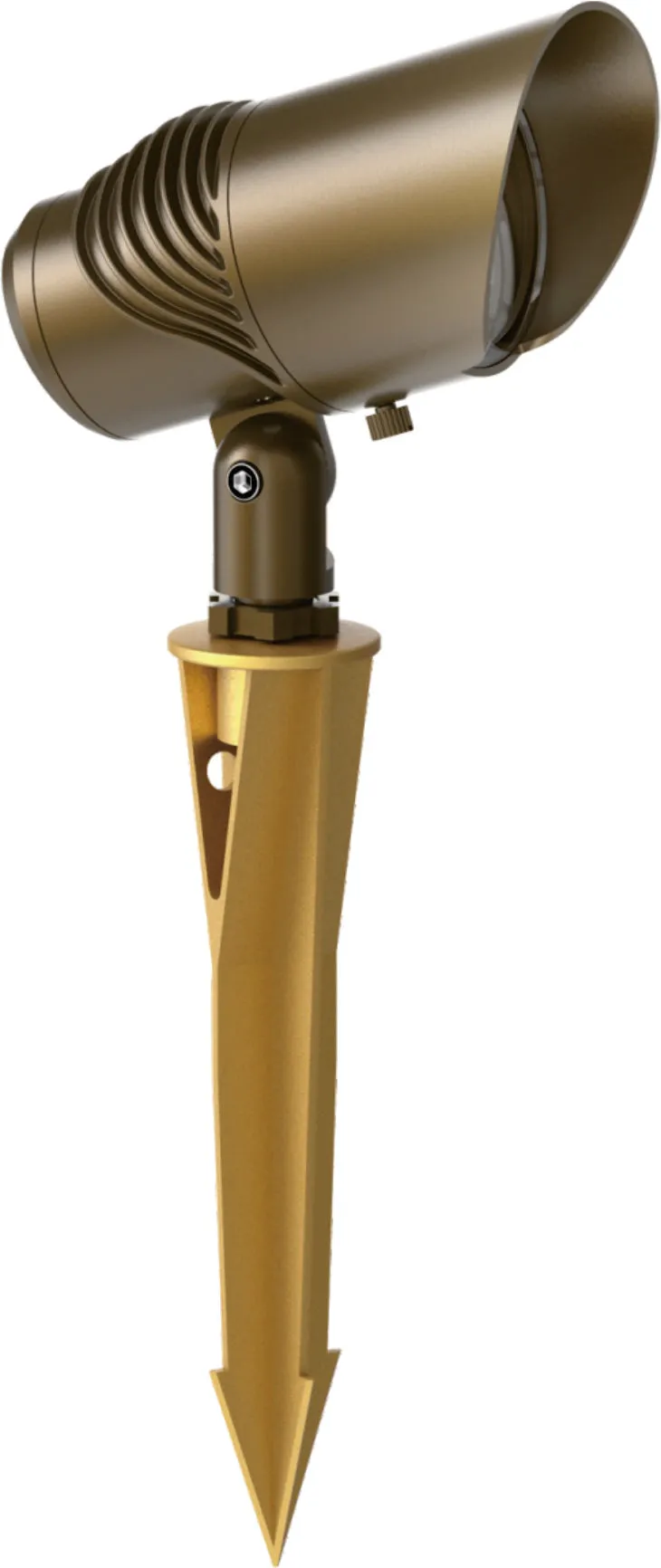 Dimmable Brass LED Spot Light Kit by Nox Lighting