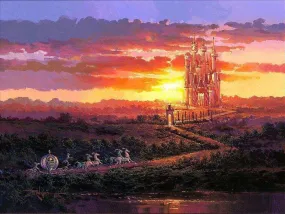 Disney Limited Edition: Castle At Sunset