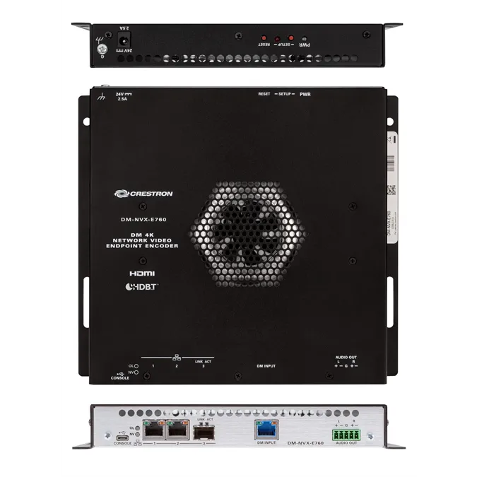 DM NVX 4K60 4:4:4 HDR Network AV Encoder/Decoder with Dante Audio[Limited Supply]