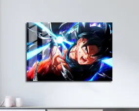Dragon Ball Goku Kamehameha Metal Poster
