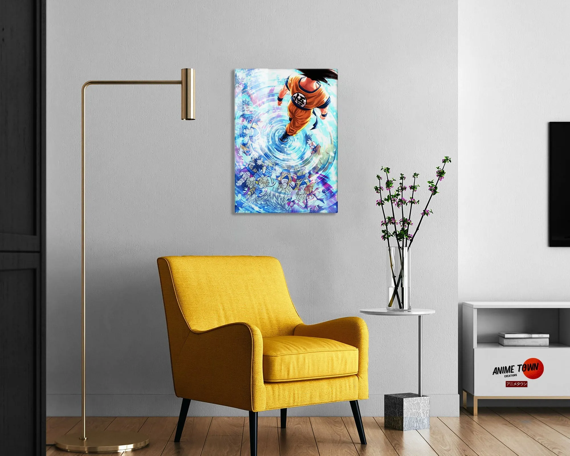 Dragon Ball Reflections Metal Poster