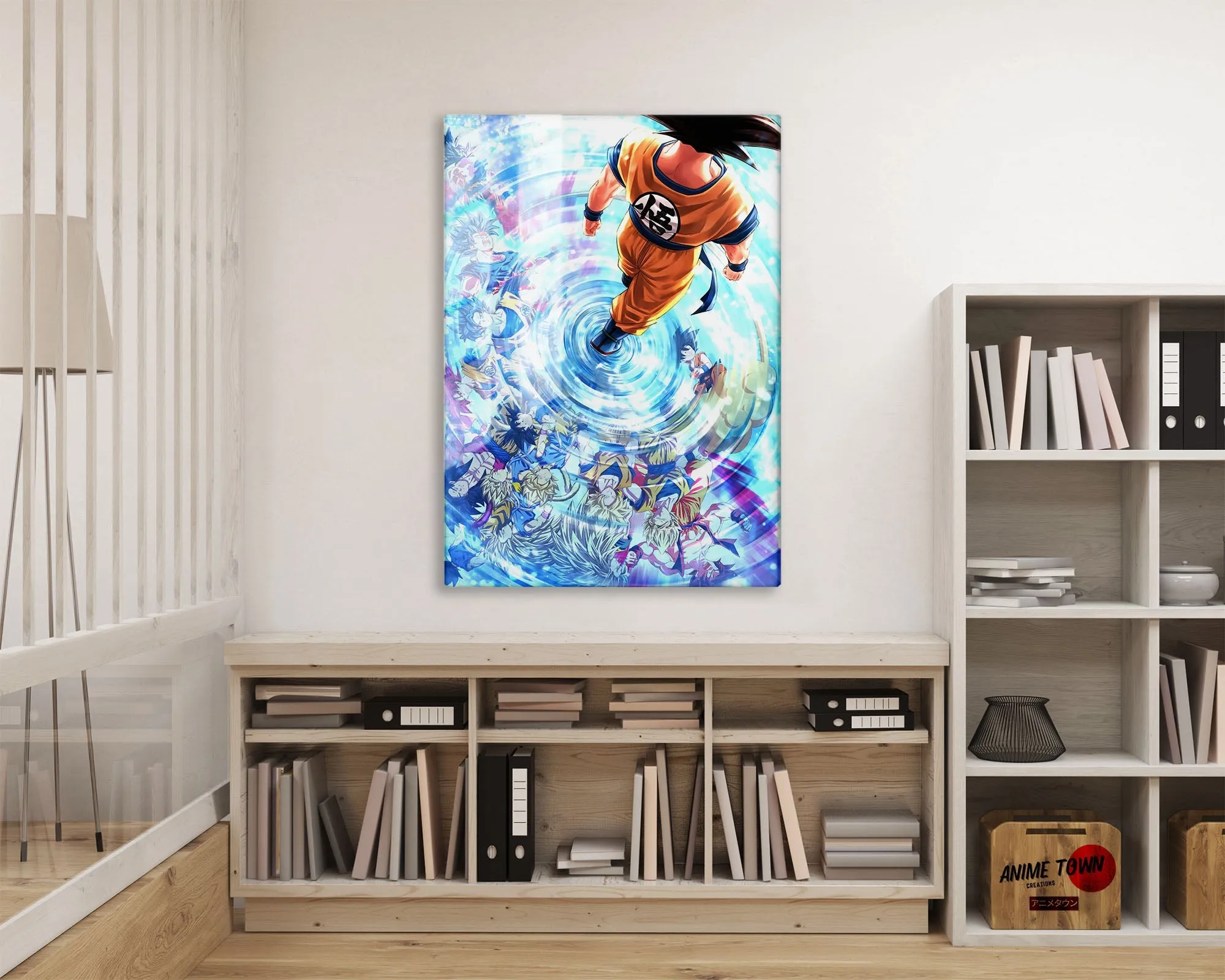 Dragon Ball Reflections Metal Poster