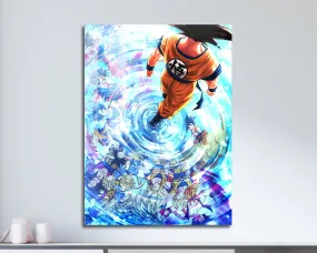 Dragon Ball Reflections Metal Poster