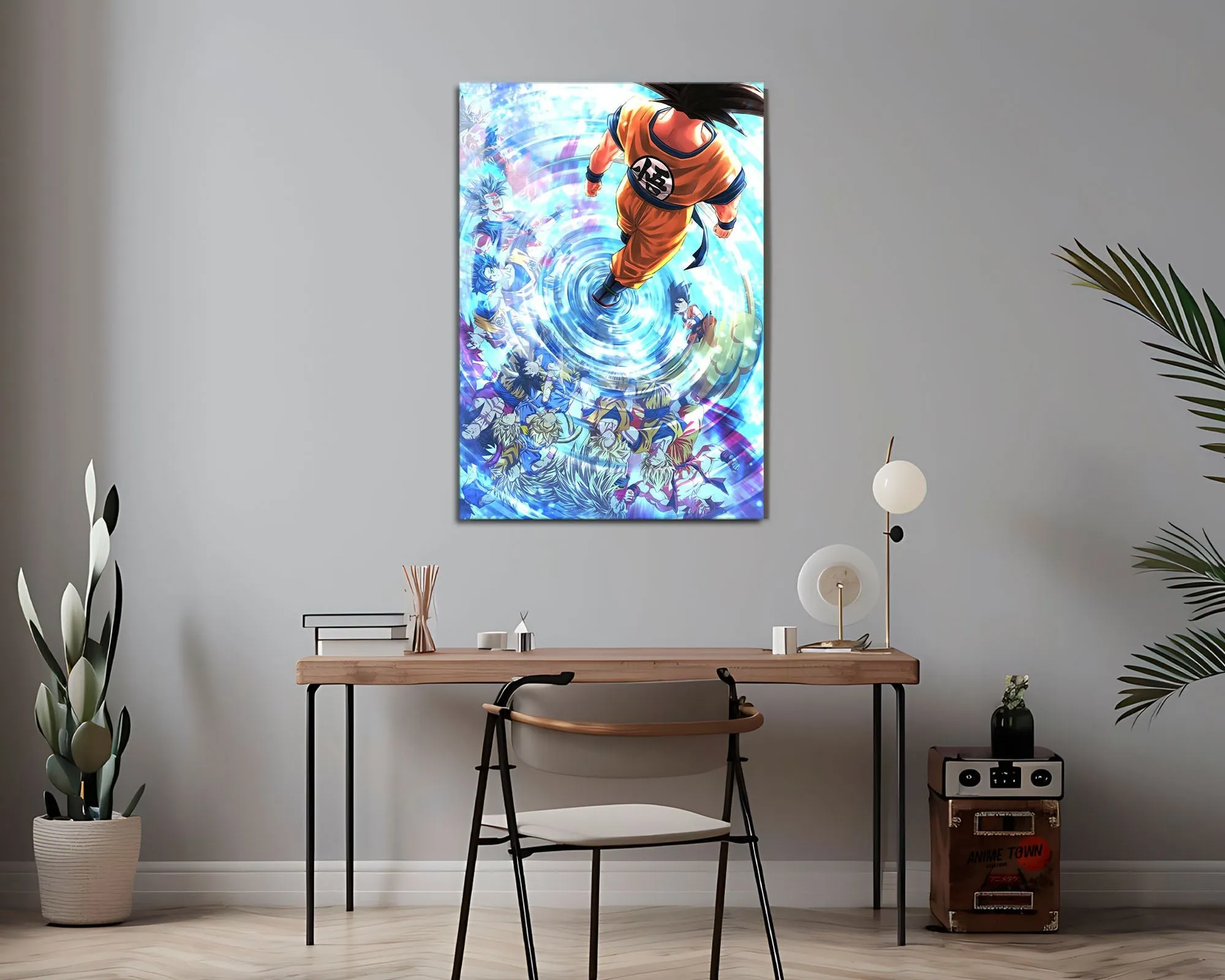 Dragon Ball Reflections Metal Poster