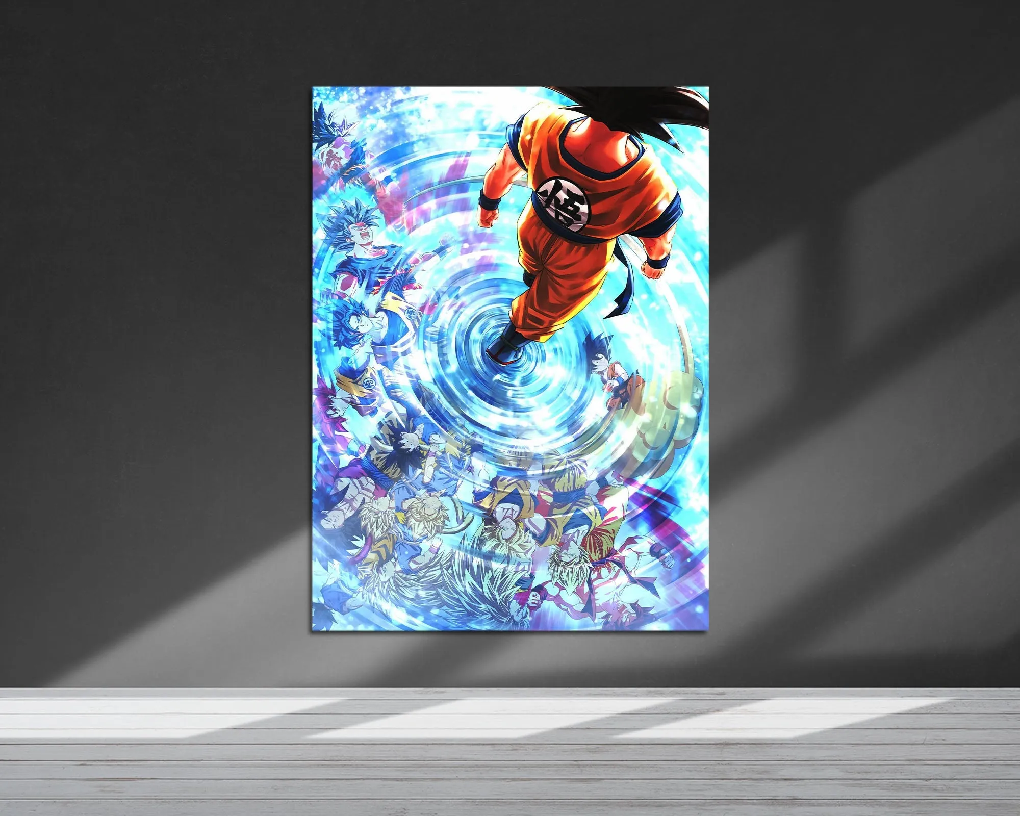 Dragon Ball Reflections Metal Poster