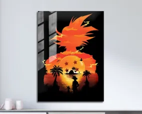 Dragon Ball Z Goku Black Metal Poster