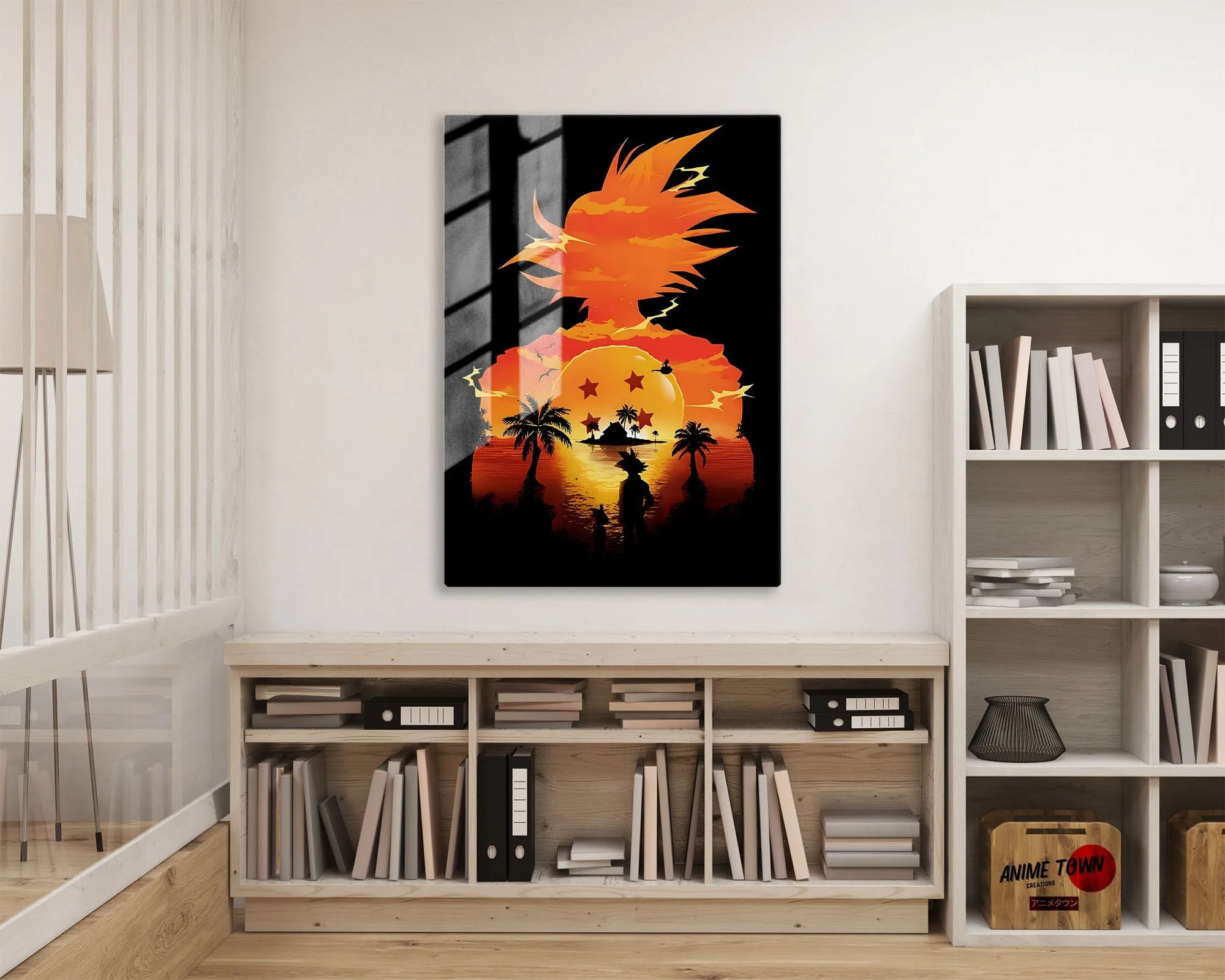 Dragon Ball Z Goku Black Metal Poster