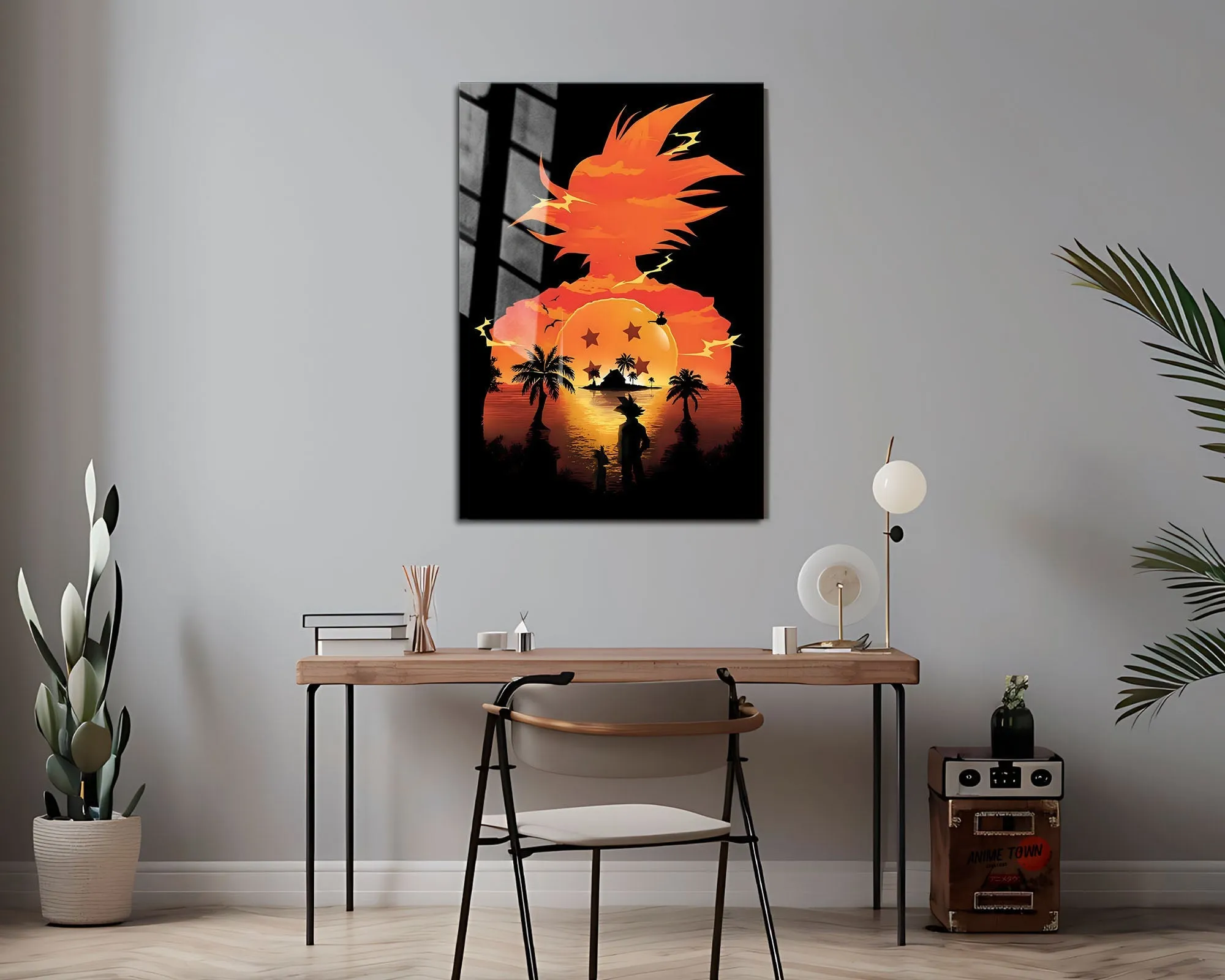 Dragon Ball Z Goku Black Metal Poster