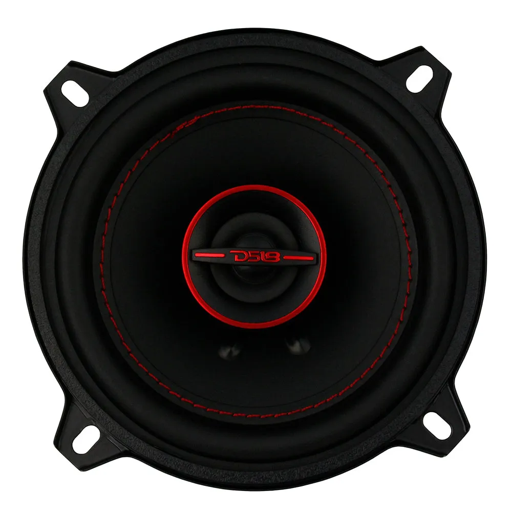 DS18 GEN-X 5.25 Inch 2 Way Coaxial Speaker Pair 135W Max 45W RMS 4 Ohm G5.25XI