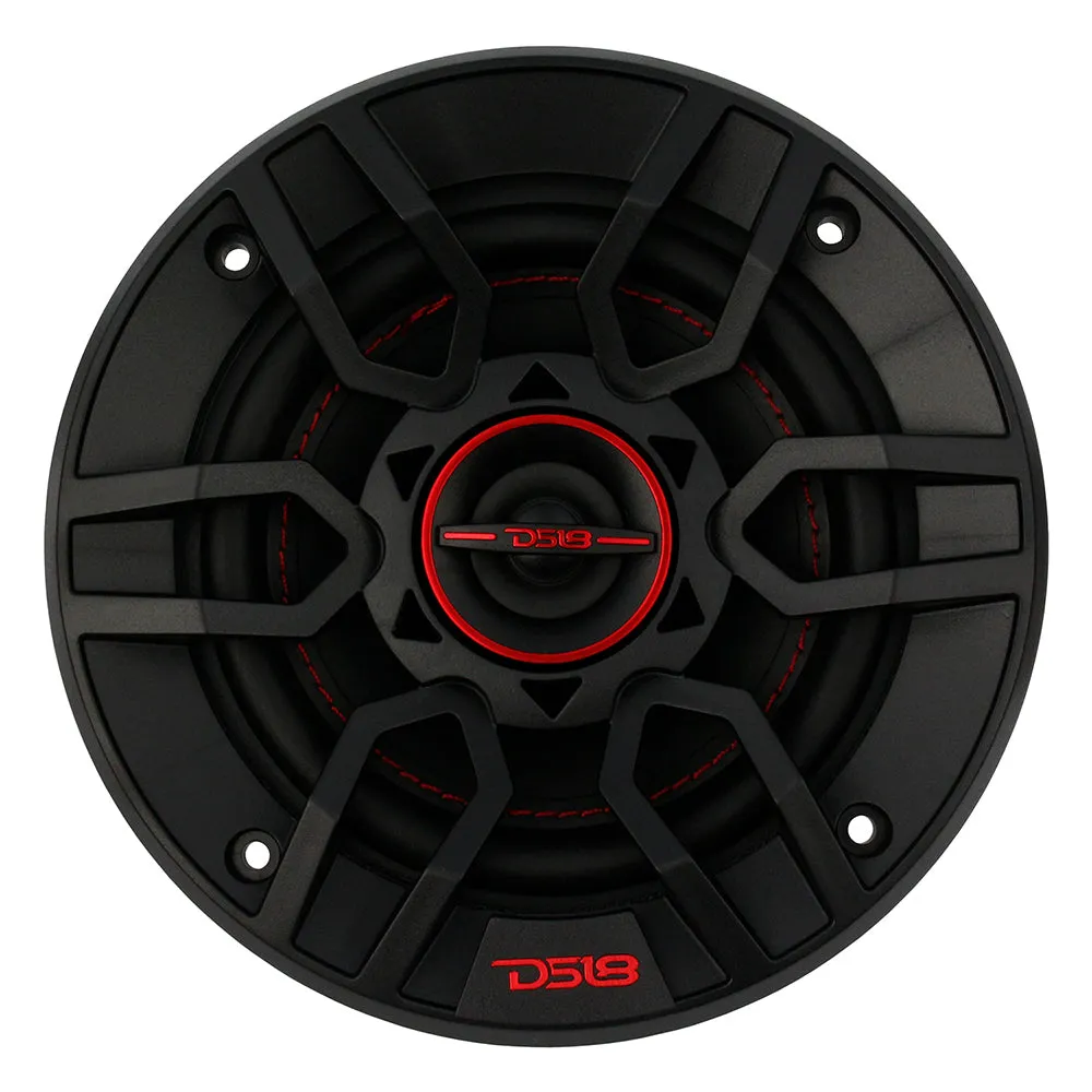 DS18 GEN-X 5.25 Inch 2 Way Coaxial Speaker Pair 135W Max 45W RMS 4 Ohm G5.25XI