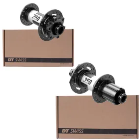 DT Swiss 350 Front 15x110 and Rear 12x148 Boost Hubset Shimano HG Type