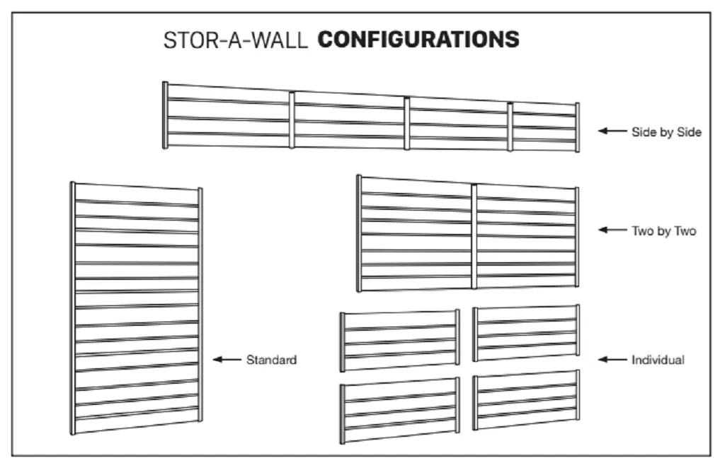 Feature Wall Storage Kit