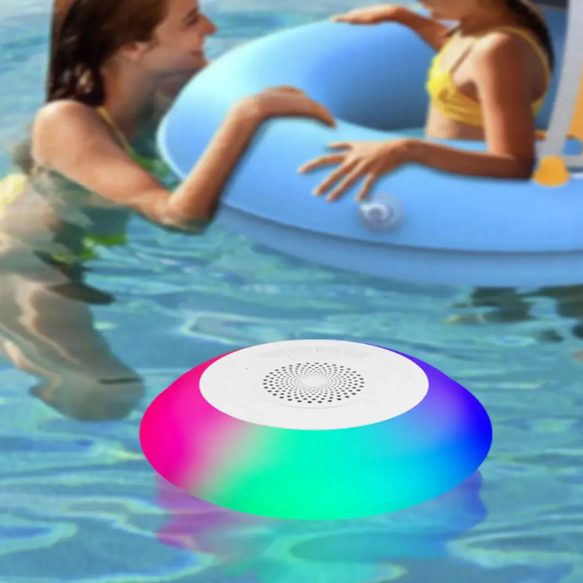 Floatilla Bluetooth LED Enabled Waterproof Speaker For Pools And -Bluetooth Speaker