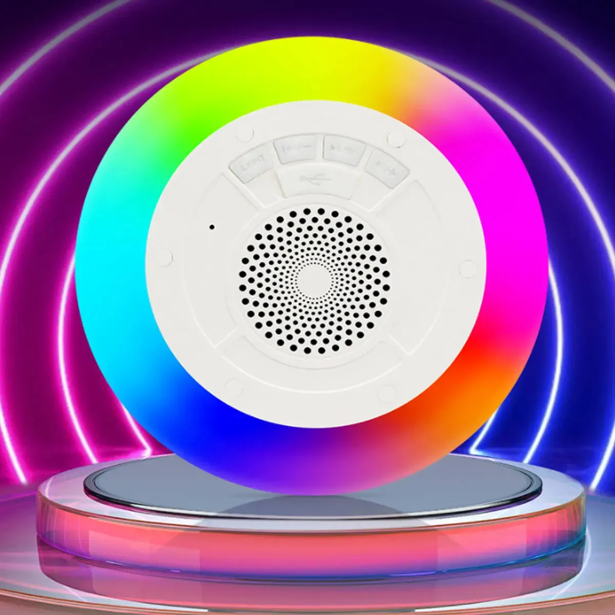 Floatilla Bluetooth LED Enabled Waterproof Speaker For Pools And -Bluetooth Speaker