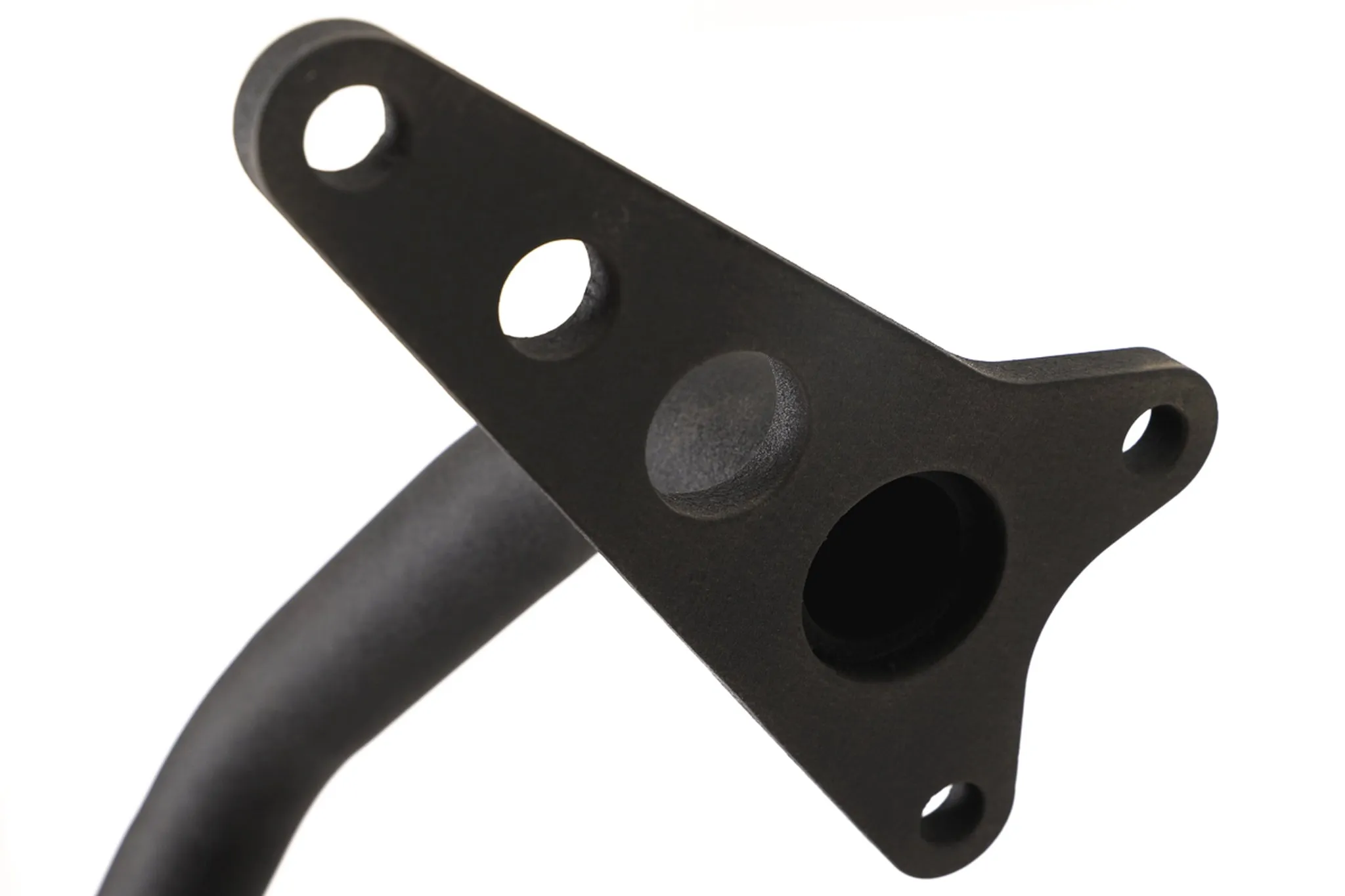 Front Mount Intercooler Bumper Bar BLACK Coated - Subaru 08-14 WRX/STI