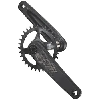 Full Speed Ahead Comet Modular Crankset - 175mm 11/12-Speed 32t Direct Mount Full Speed Ahead MegaExo Spindle Interface BLK