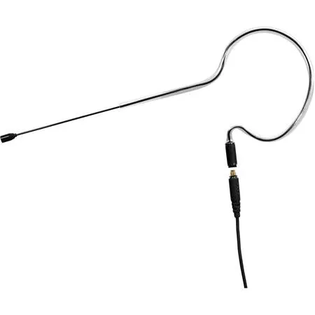 Galaxy Audio ESM8-OBK-4ATCH Black Single Ear Omni-Directional Earset Microphone with 4 Cables for Audio-Technica Gen 2 Models